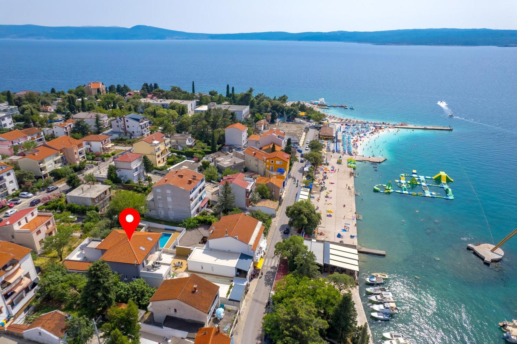 Villa Mar Selce Eksteriør billede