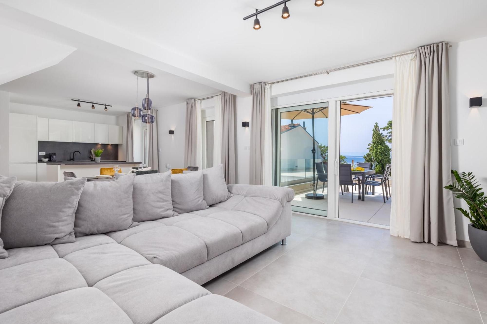Villa Mar Selce Eksteriør billede