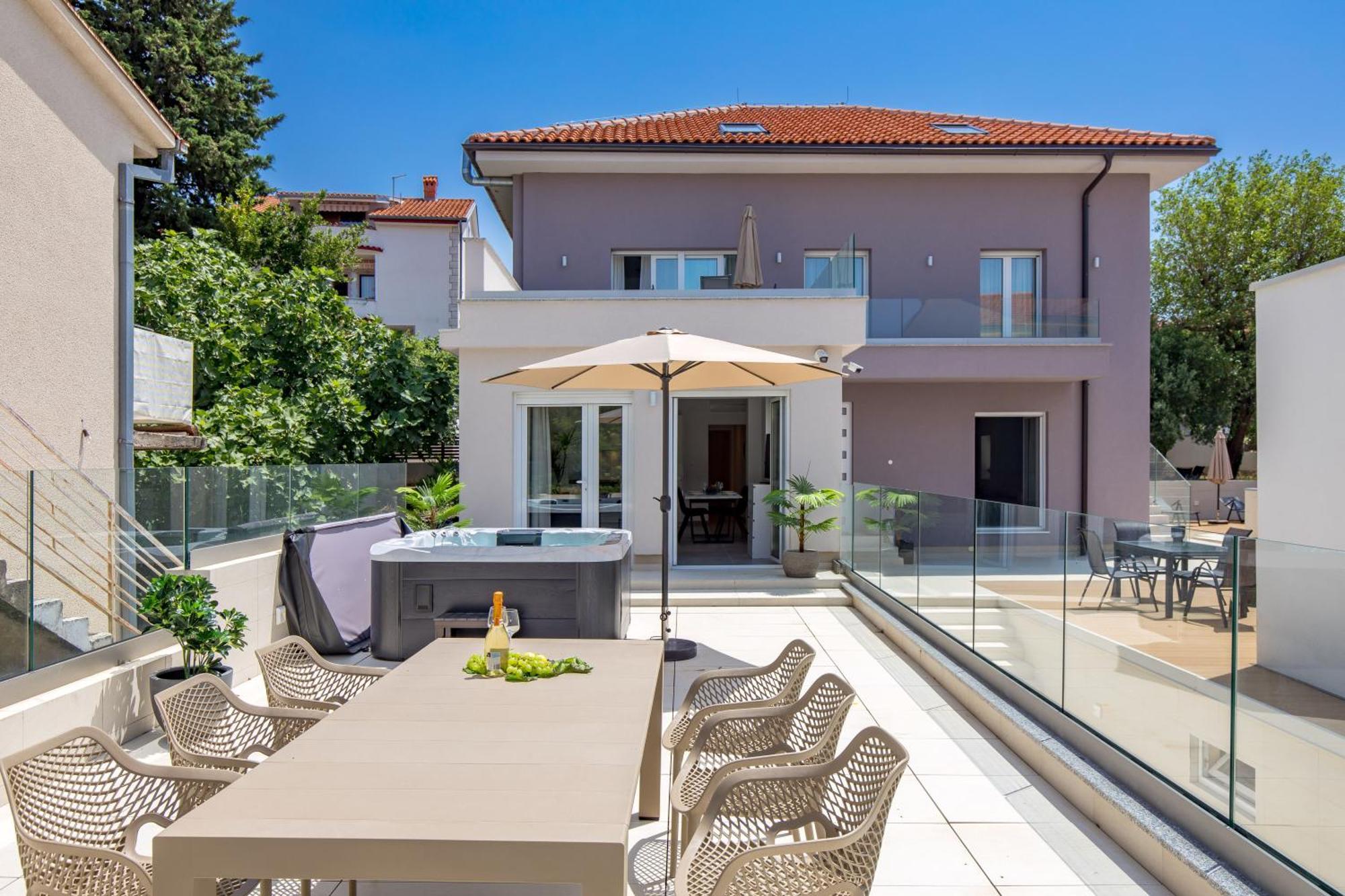 Villa Mar Selce Eksteriør billede