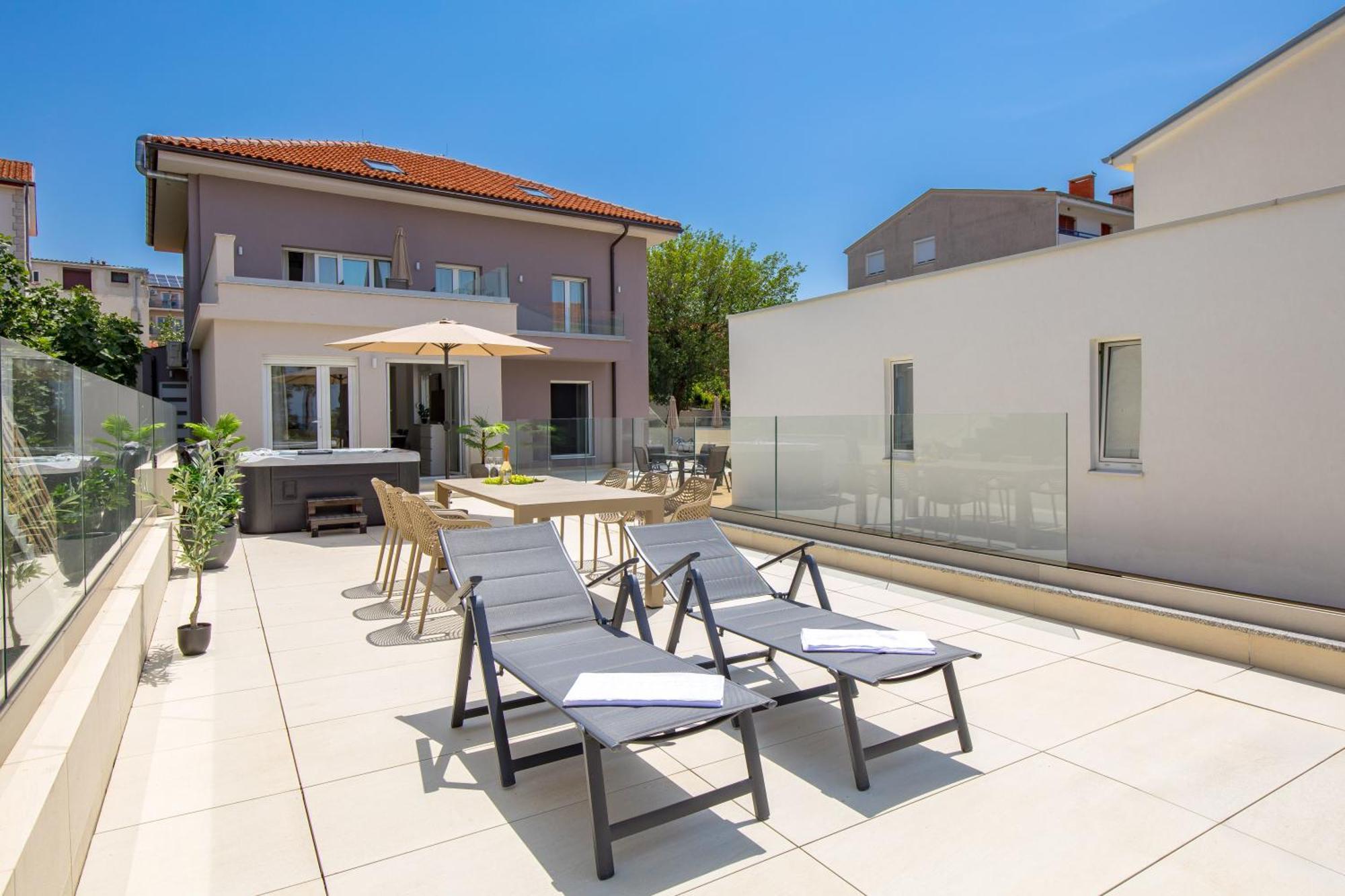 Villa Mar Selce Eksteriør billede